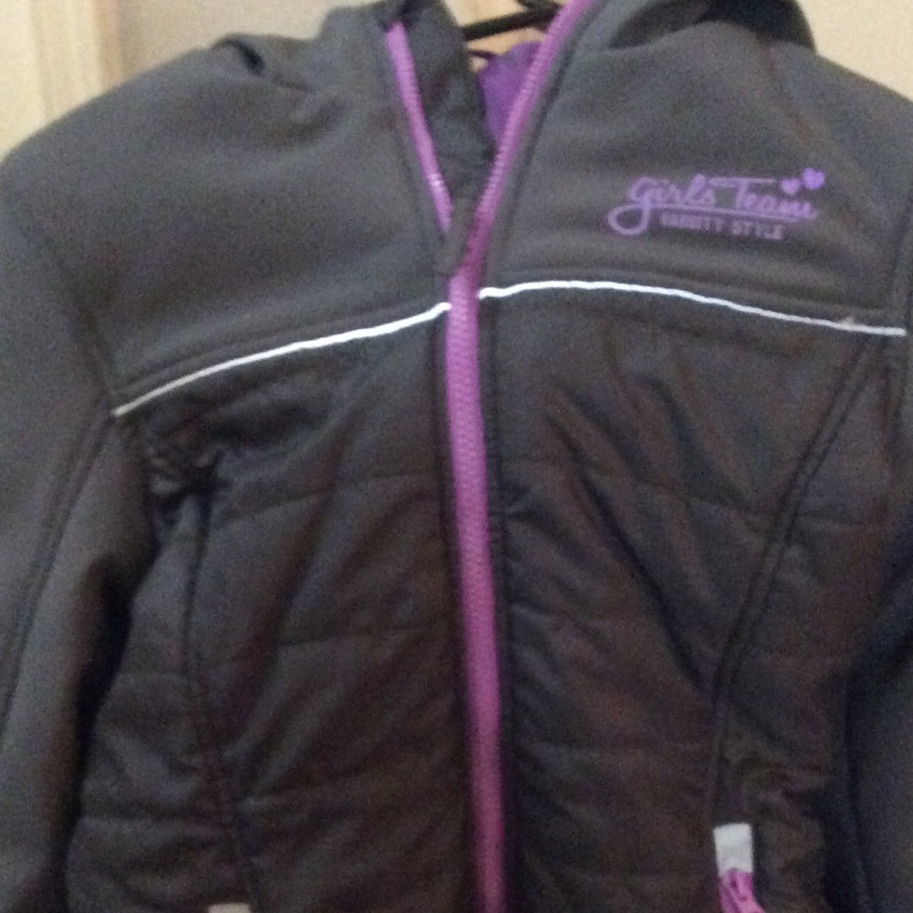 Girls winter coat .
